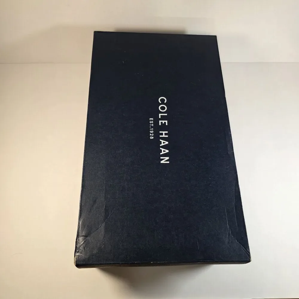 Men's Cole Haan size 10 M Black dress shoe Air Cater CPTOE
